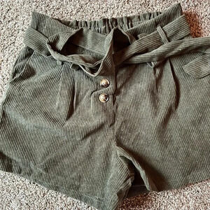 Paper bag shorts